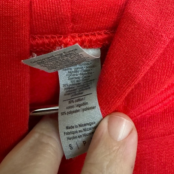 Retro Woodsboro Red Horror Film Club Ghost Face Men’s S Hoodie - Picture 4 of 6